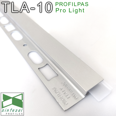 LED-накладка на МДФ плінтуса для створення підсвітки Profilpas ProLight TLA/10, H=20mm.  Італія